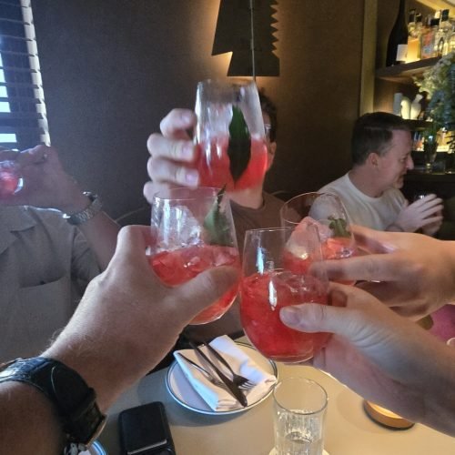 COCKTAILS WITH FRIENDS AT THE WARATAH SYDNEY