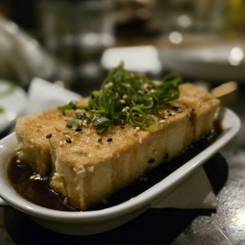 AGEDASHI TOFU AT TOKYO BIRD SURRY HILLS SYDNEY