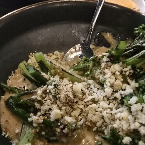 BROCCOLI IN WHISKY SAUCE