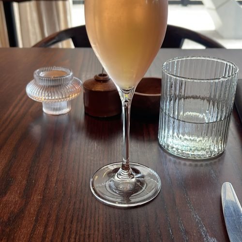 WHISKY AND CHAMPAGNE COCKTAIL