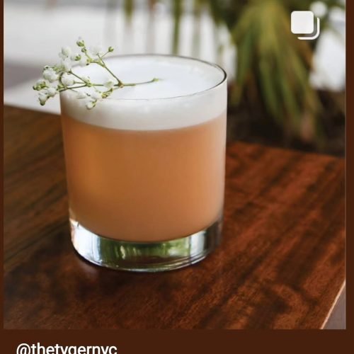 HAD THIS AMAZING COCKTAIL WHILE IN NYC