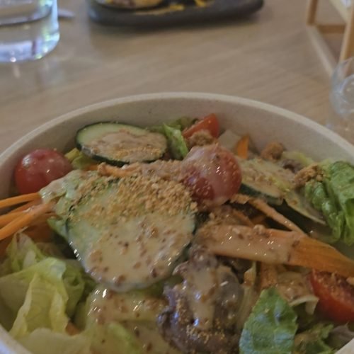 SEASONAL SALAD WITH WHISKY EMULSION