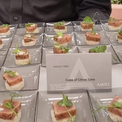 CUBES OF CITRUS TUNA